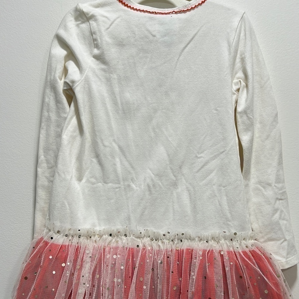 🎃bonnie Jean Thanksgiving LS Embellished Pumpkin Tee 4T - Picture 5 of 10